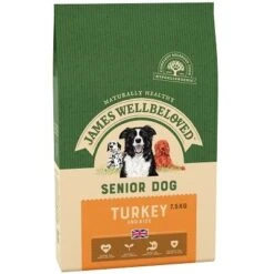 James Wellbeloved Turkey & Rice Senior Dog Food 7.5kg