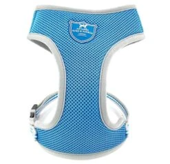 Hugo & Hudson - Light Blue Mesh Dog Harness