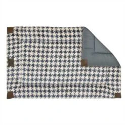 Rosewood - Fleece Top Houndstooth Dog Bed -Pet dog f 1 99 78709 ls 1547641214 4c6a9f