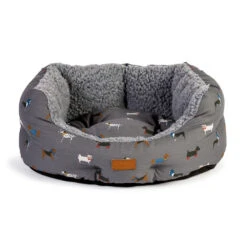 FatFace - Marching Dogs Deluxe Slumber Dog Bed