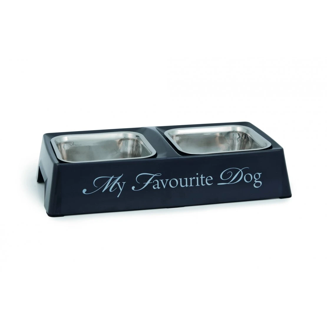 Designed By Lotte Melamine Double Diner My Favourite Dog Grey 3 Designed By Lotte Melamine Double Diner My Favourite Dog Grey