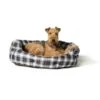 Danish Design - Lumberjack Deluxe Slumber Dog Bed - White/Navy -Pet dog fm 2019 02 26 08 47 41 97777 images