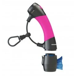 I'm Gismo - Dog Lead Handle With Poo Bag Dispenser - Hot Pink