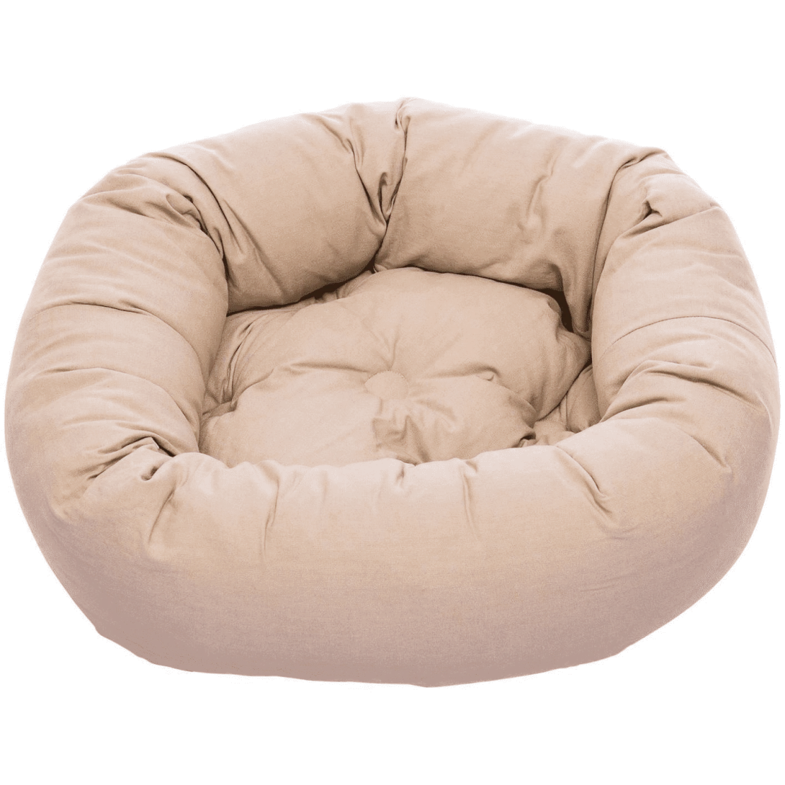 Dog Gone Smart Donut Bed Sand 3 Dog Gone Smart Donut Bed Sand