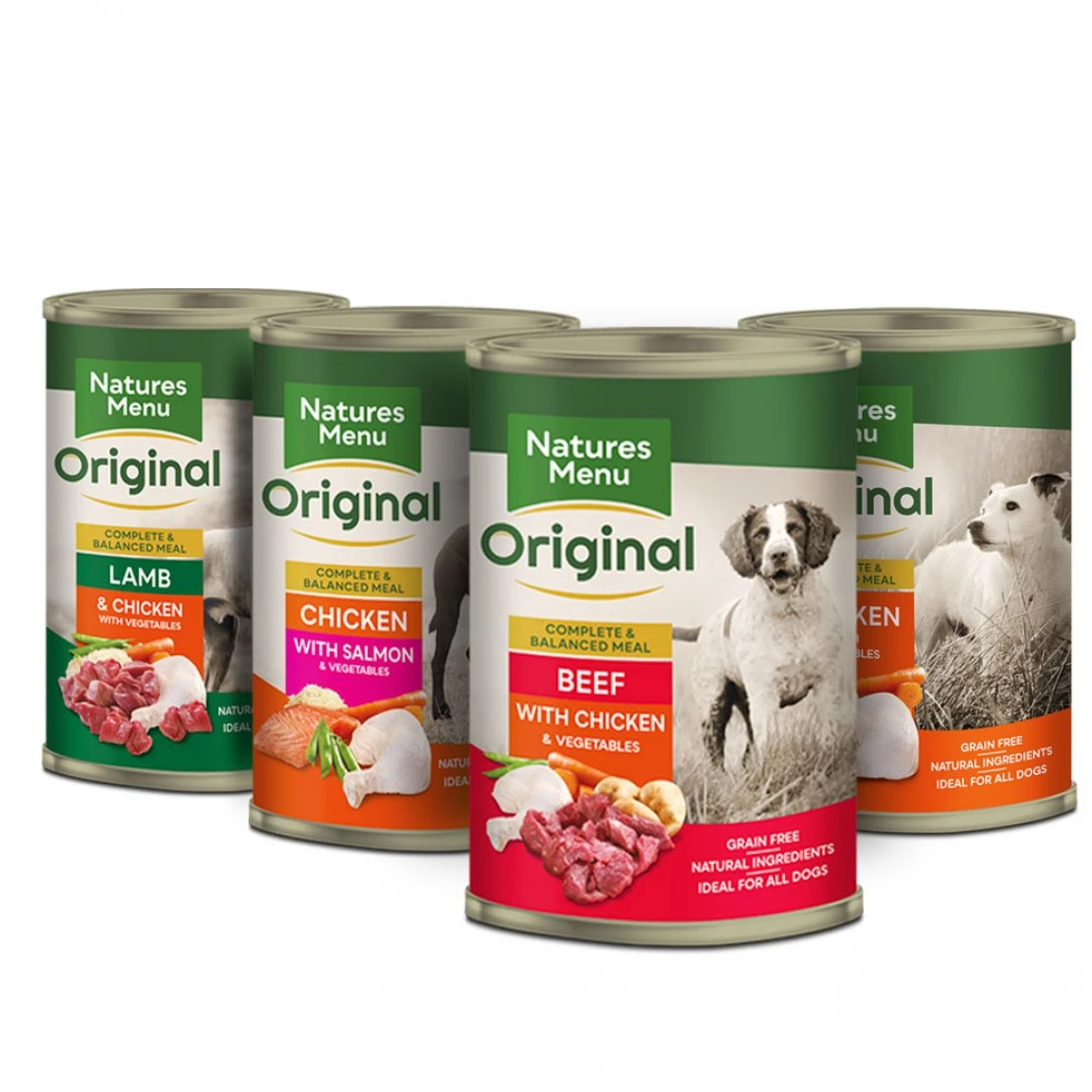 Natures Menu - Multipack For Adult Dogs (12x400g) 3 Natures Menu - Multipack For Adult Dogs (12x400g)