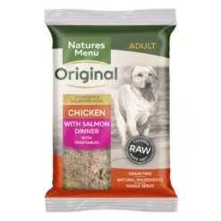 Natures Menu - Chicken With Salmon Dinner 12x300g (Frozen)