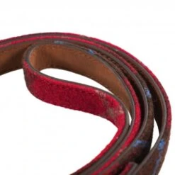 Joules - Heritage Tweed & Leather Dog Lead - Red -Pet dog fm 2020 07 16 01 45 42 80127 images
