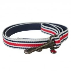 Joules - Coastal Dog Lead - Red Stripe