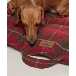 Joules - Dog Travel Mat - Red Heritage Tweed -Pet dog fm 2020 07 16 03 27 18 31105 images