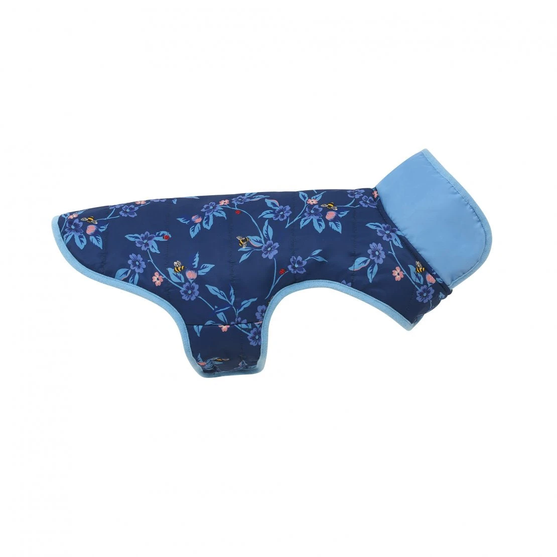 Cath Kidston Flora Fauna Greenwich Flowers Reversible Puffer Jacket 4 Cath Kidston Flora Fauna Greenwich Flowers Reversible Puffer Jacket - Image 2