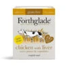 Forthglade - Grain Free Chicken, Liver, Sweet Potatoes & Vegetables (18x395g) -Pet dog forthglade grain free adult chicken with liver sweet potato vegetables