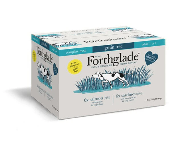 Forthglade - Salmon & Sardines - Variety Pack (12x395g) 3 Forthglade - Salmon & Sardines - Variety Pack (12x395g)