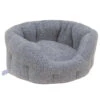 P&L Country Dog Oval Sherpa Fleece High Sided Bolster Dog Beds 1 P&L Country Dog Oval Sherpa Fleece High Sided Bolster Dog Beds -Pet dog grey fleece bed 1800x1800 c406bac7 6719 4d04 9089 b67592e4044a