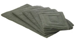 House Of Paws Berber Fleece Dog Mat/Cage Mat - Moss -Pet dog hp407 berber mats moss stack 1664x896 1 3