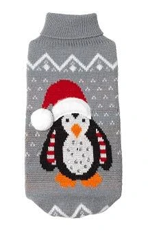 House Of Paws - Penguin Christmas Dog Jumper