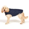 Danish Design - Navy Quilted Dog Coat -Pet dog httpswww.notinthedoghouse.co .ukwp contentuploads20161128984 2