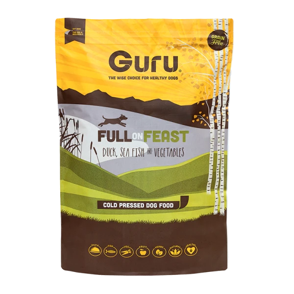 Guru Full On Feast Cold Pressed Dog Food (Grain-Free) – 14kg 3 Guru Full On Feast Cold Pressed Dog Food (Grain-Free) – 14kg