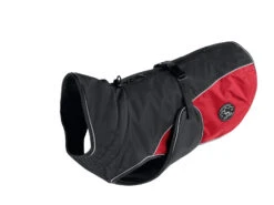 Hunter Uppsala Cozy Dog Coat - Anthracite/Red