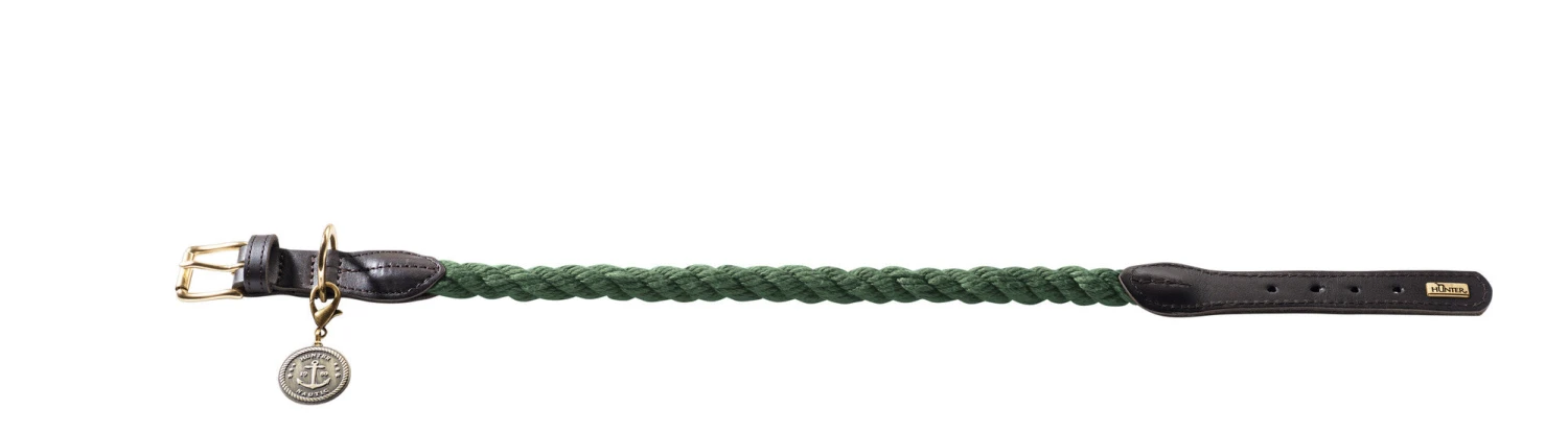 Hunter - List Rope Collar – Olive-70 57-65cm (12mm) 5 Hunter - List Rope Collar – Olive-70 57-65cm (12mm) - Image 3