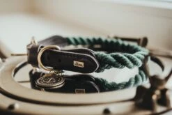 Hunter - List Rope Collar – Olive-70 57-65cm (12mm)