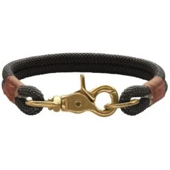 Hunter - Rope Collar Oss – Black -Pet dog hunter 15118 66977 002 19 1 5