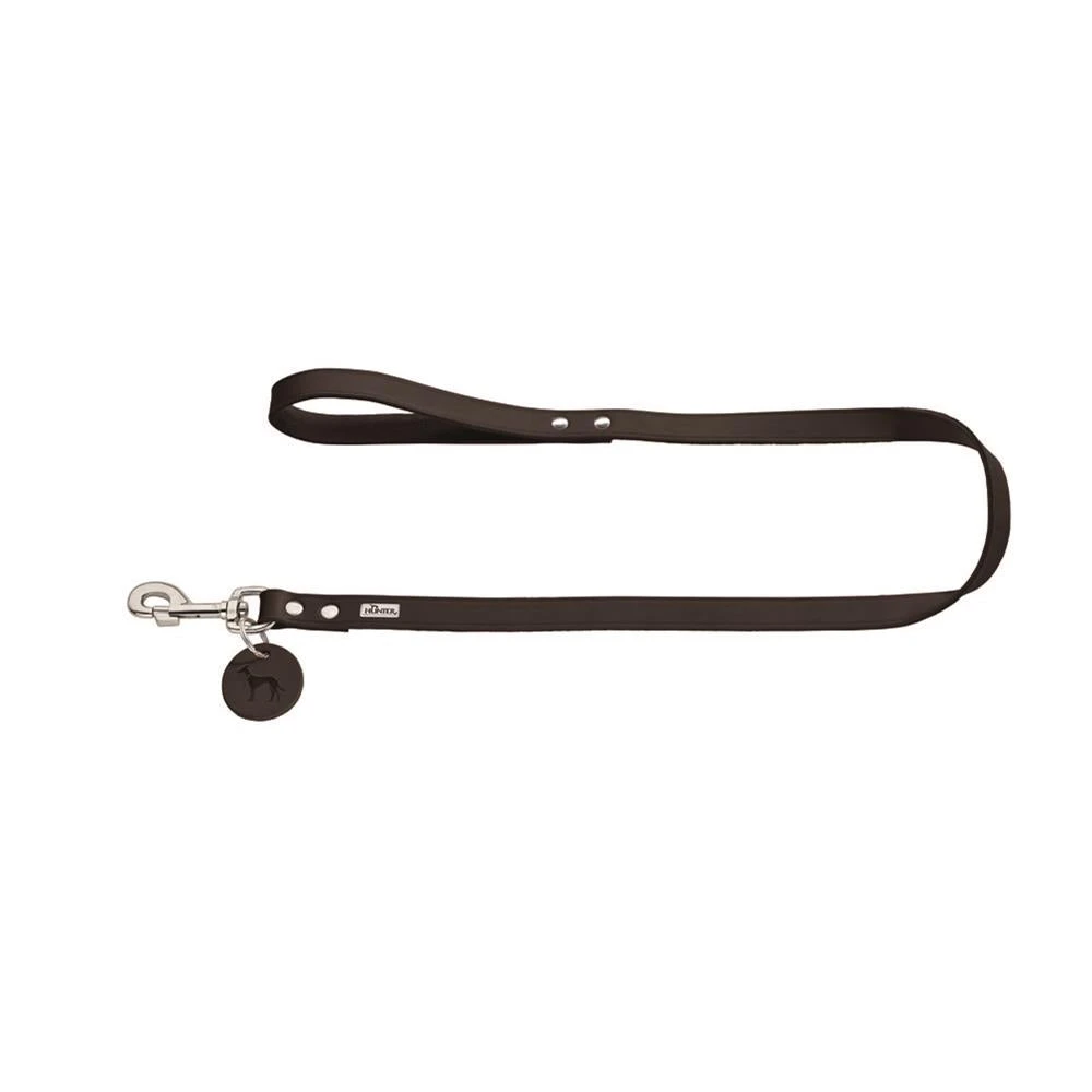Hunter Aalborg Leather Leash – Dark Brown 4 Hunter Aalborg Leather Leash – Dark Brown - Image 2