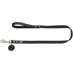 Hunter Aalborg Leather Leash – Black -Pet dog hunter 16387 66041 001 19 1 2