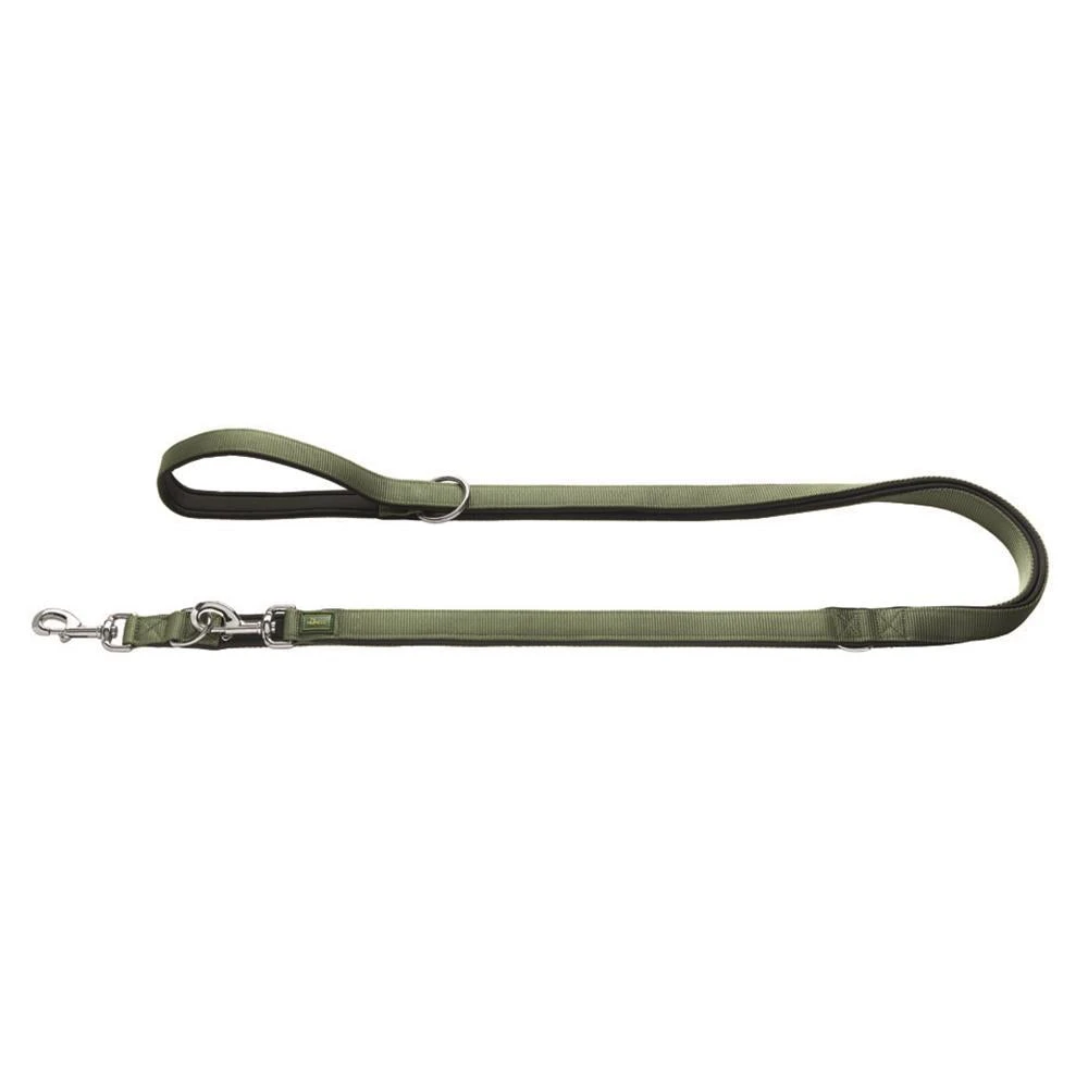 Hunter Nylon Neoprene Leash – Olive/Black 4 Hunter Nylon Neoprene Leash – Olive/Black - Image 2