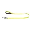 Hunter Neoprene Convenience Leash – Neon Yellow -Pet dog hunter 7036 63070 16
