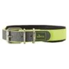 Hunter - Convenience Neoprene Comfort Dog Collar – Neon Yellow -Pet dog hunter 7043 63082 round 16