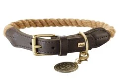 Hunter - List Rope Collar – Beige-50 38-44cm (12mm)
