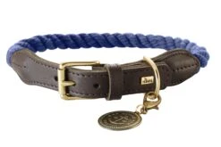 Hunter - List Rope Collar – Dark Blue-50 38-44cm (12mm)