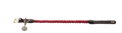 Hunter - List Rope Collar – Red-70 57-65cm (12mm) 5 Hunter - List Rope Collar – Red-70 57-65cm (12mm) - Image 3