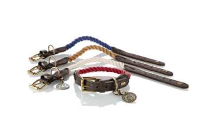 Hunter - List Rope Collar – Red-70 57-65cm (12mm) 4 Hunter - List Rope Collar – Red-70 57-65cm (12mm) - Image 2