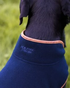 Jack Pyke - Fleece Dog Coat -Pet dog jack pyke gun dog coat navy 2