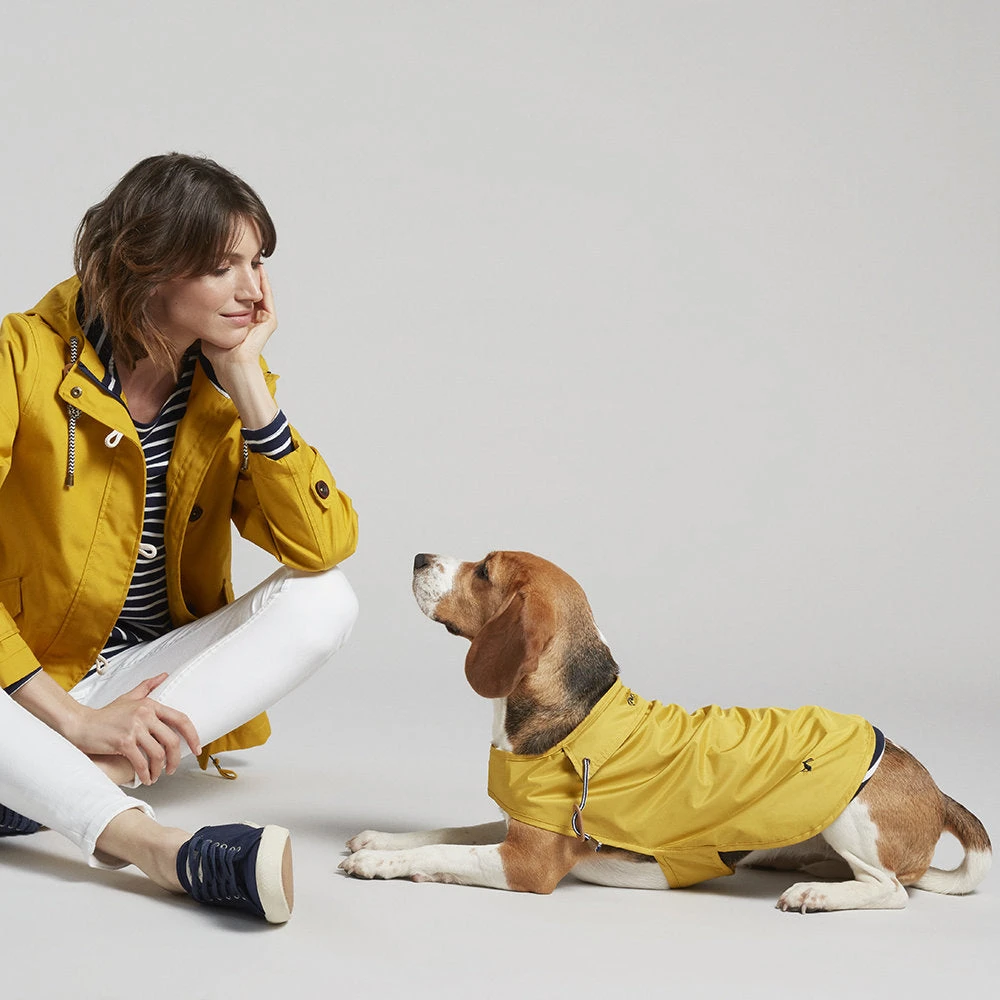 Joules - Mustard Dog Raincoat 5 Joules - Mustard Dog Raincoat - Image 3
