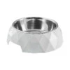 Hunter Pet - Kimberley Dog Feeding Bowl - White -Pet dog kimberley pet bowl