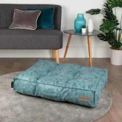 Scruffs - Knightsbridge Dog Mattress Bed - Turquoise -Pet dog knightsbridgemattressturqimg2 740x 78d49a67 a71c 4972 8d74 6faae00ec972