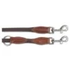 Leather Training Lead Deluxe Round 1 Leather Training Lead Deluxe Round -Pet dog leather training lead deluxe round 19mmx2m