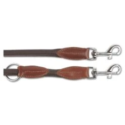 Leather Training Lead Deluxe Round