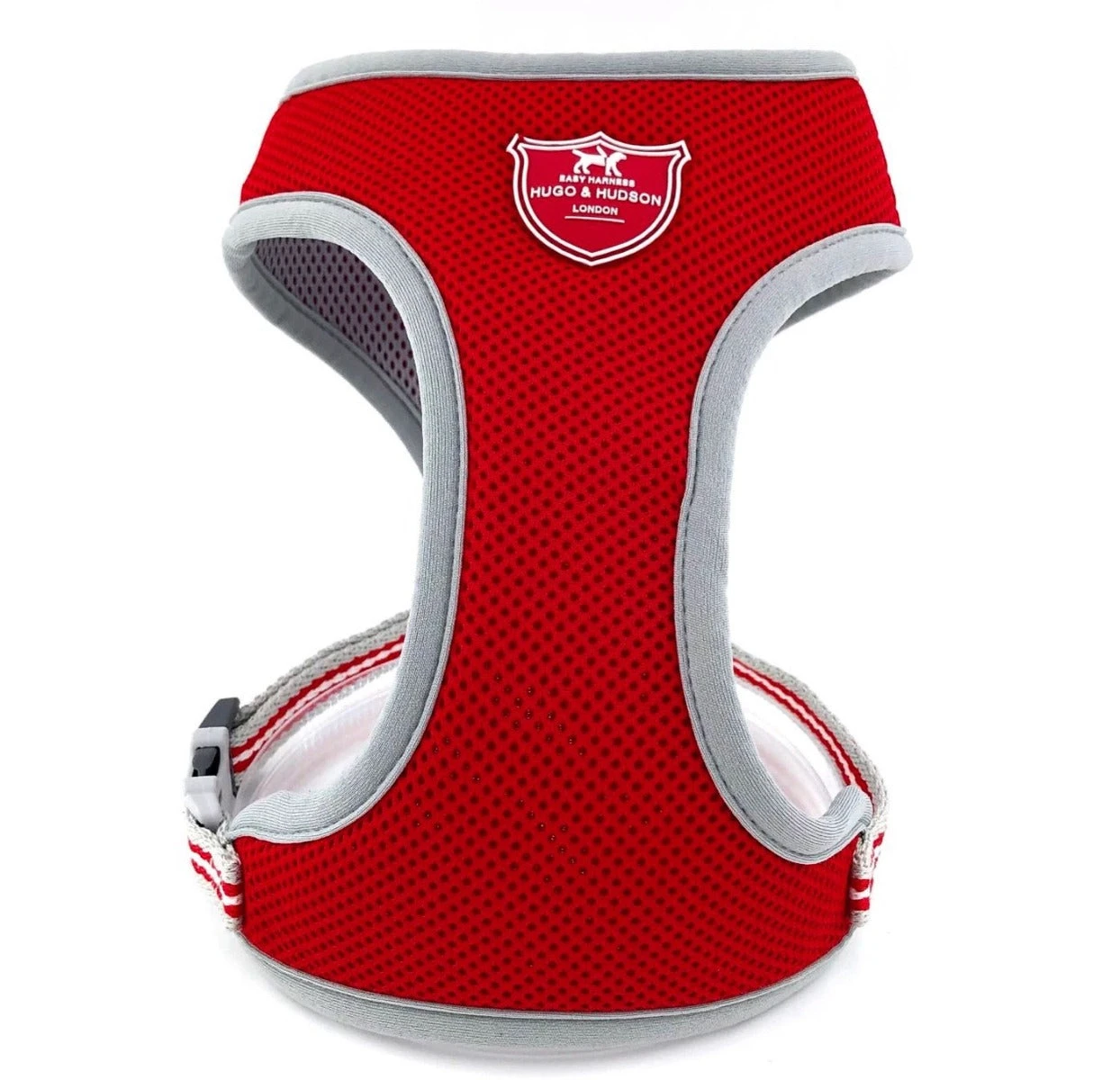Hugo & Hudson - Red Mesh Dog Harness 3 Hugo & Hudson - Red Mesh Dog Harness