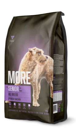 MORE Dog +Senior Chicken All Breeds - Dry Dog Food