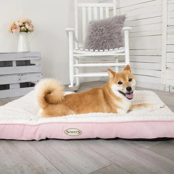 Scruffs - Ellen Dog Mattress Bed - Pink 4 Scruffs - Ellen Dog Mattress Bed - Pink - Image 2