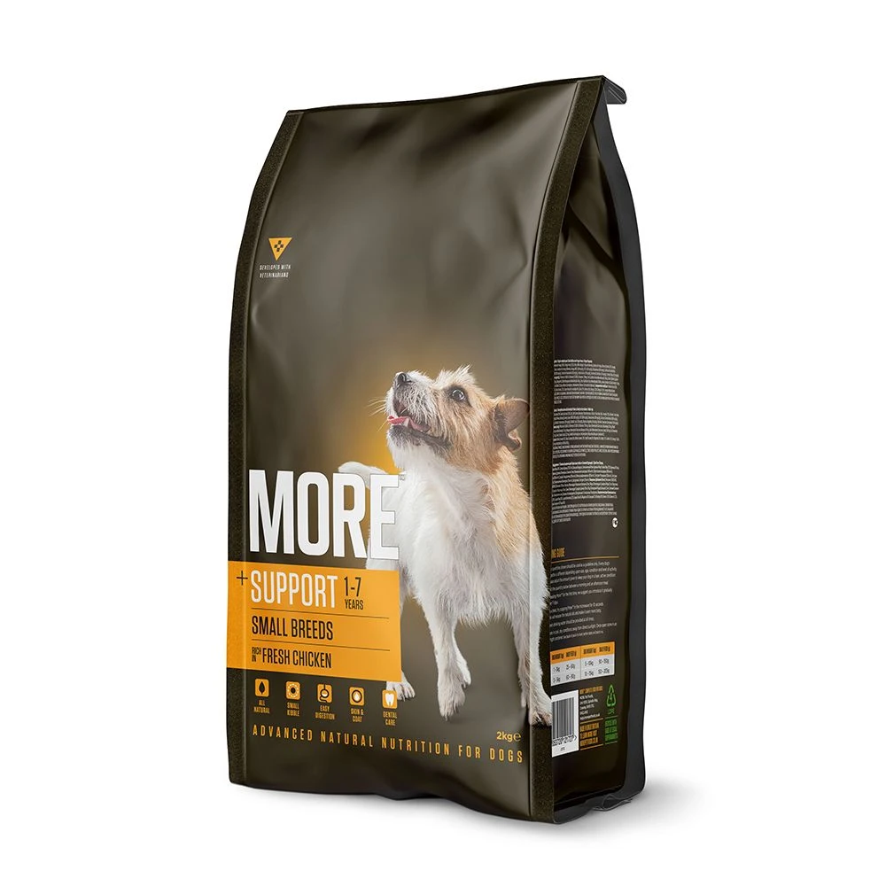 MORE Dog +Support Chicken Small Breeds - Dry Dog Food 3 MORE Dog +Support Chicken Small Breeds - Dry Dog Food