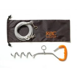 RAC - Dog Tether Tie Out Stake & Cable Kit