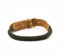 Ralph & Co - Braided Rope Dog Collar -Pet dog ralph and co braided rope dog collar khaki green 3380607254643 817x727 4a6010d0 921b 46e5 88c4 bda2ac653c31