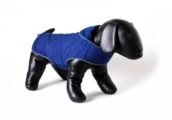 Doodlebone - Reversible Tweed Dog Jacket - Blue/Teal
