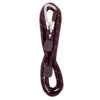 Woolly Wolf - Recycled Rope Dog Lead - Juicy Plum