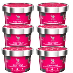 Billy & Margot - Strawberry & Apple Iced Treat 160ml X6