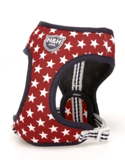 Hugo & Hudson - Red Star Dog Harness